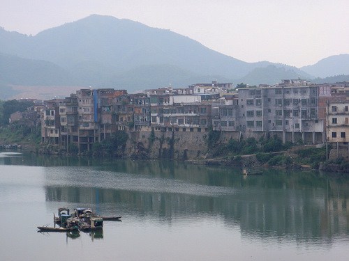 River crossing's View.